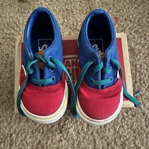 Colorful Vans size 4.5C
